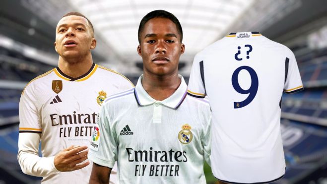 Endrick Mbappé numéro 9